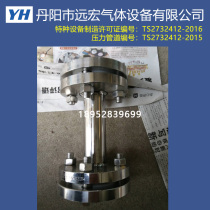 QHF-2 DN15 flange carbon steel flame arrester acetylene propane gas tempering preventer fire arrester