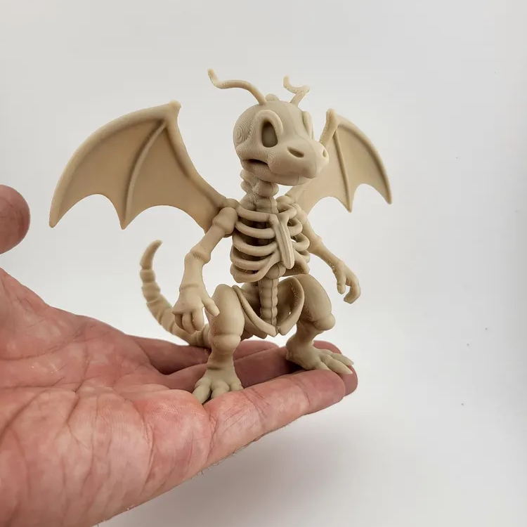【Quick Dragon】Skeleton Figure Model 3D Printed Pokémon Fan Art Trendy Cute Desktop Ornament Gift 【Quick Dragon】Skeleton Figure Model 3D Printed Pokémon Fan Art Trendy Cute Desktop Ornament Gift