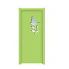 Paint-Free Door Complete Set Indoor Bedroom Door Solid Wood Interior Door Set Bedroom Door Hotel Kindergarten White Cartoon Lacquered Door