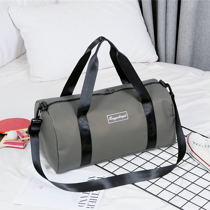 Dry Wet Separation Fitness Bag Men And Women Universal Sports Single Shoulder Inclined Satchel Handbag Travel Bag Large Capacity Swim Bag Tide