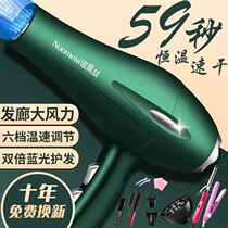 Barber shop Gale hair dryer household hair salon high-power negative ion electric blower hot and cold wind does not hurt mute
