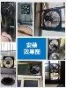 No-Drill Exhaust Fan for Windows, Kitchen Household Exhaust Fan, No-Punch Ventilation Fan, Powerful Extractor Fan for Oil Fumes