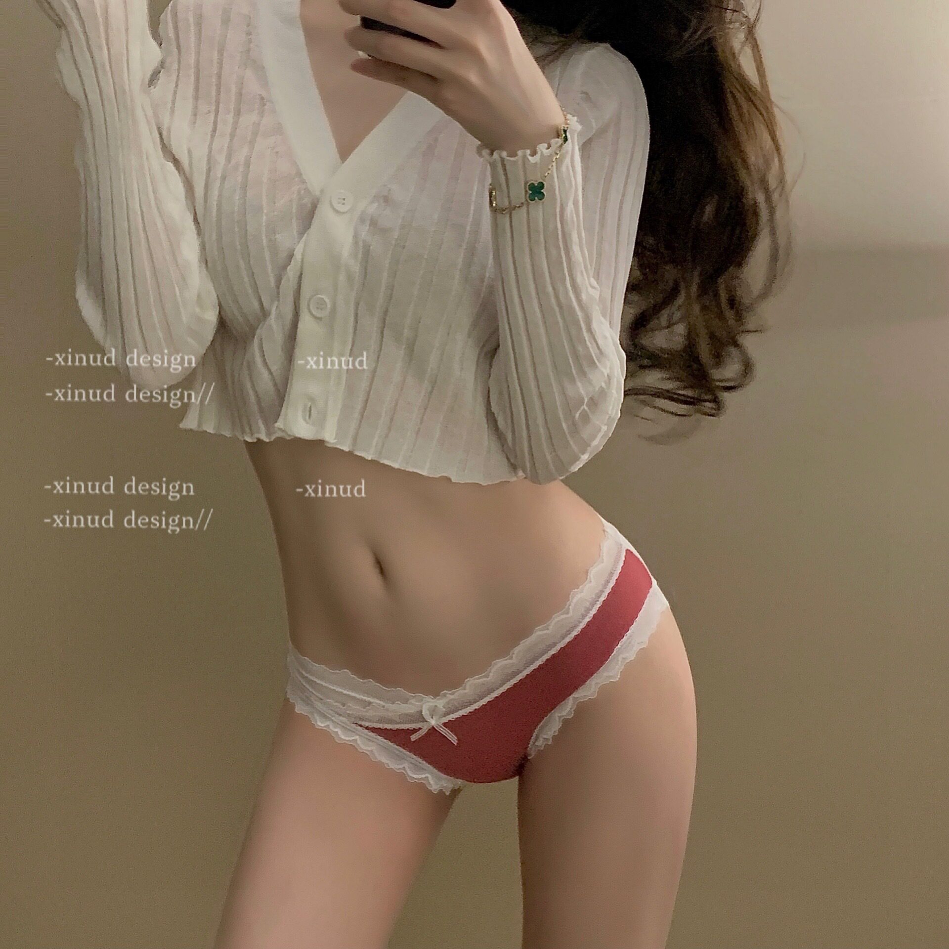 Pregnant women's underwear Pregnancy Low Waist Pure Cotton Stalls Day Series Ice Silk Lace Sexy no marks Comfortable Temptation Triangle Pants Tide