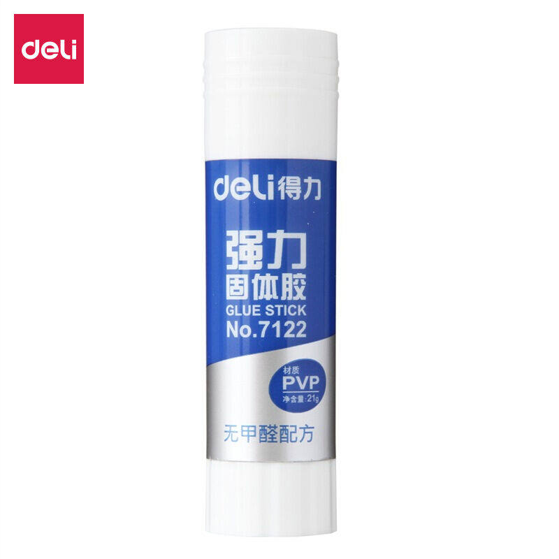 Able (deli) 21g strong adhesive PVP material solid glue stick no formaldehyde formula powerful durable single 
