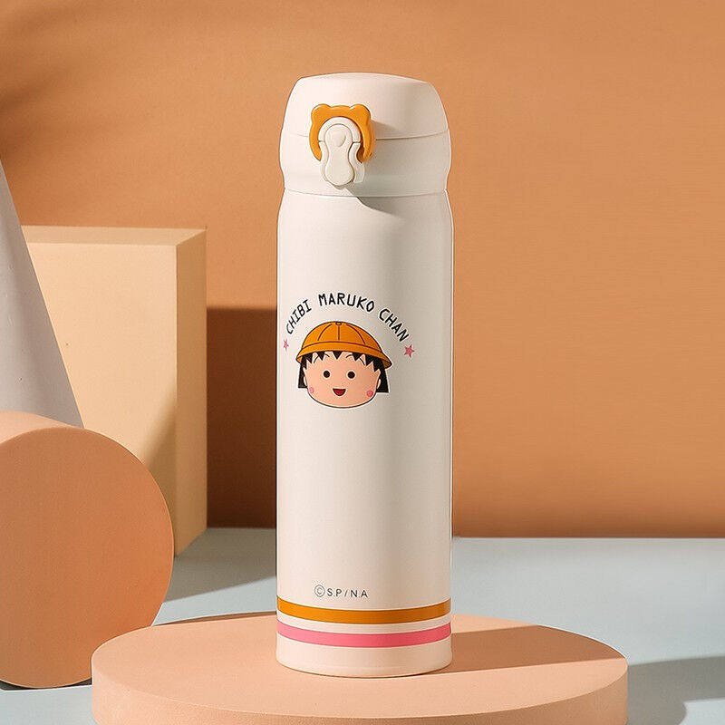 Korea Cup bear small pill insulation cup couples car stainless steel student adult cup simmer cup