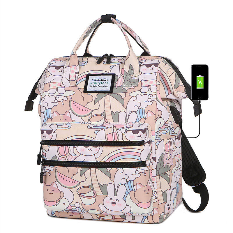 San Lango Double Shoulder Computer Bag Women 14 15 6 16 1 Inch Notebook Bag Air Cushion Shockproof Large Capacity Fashion 