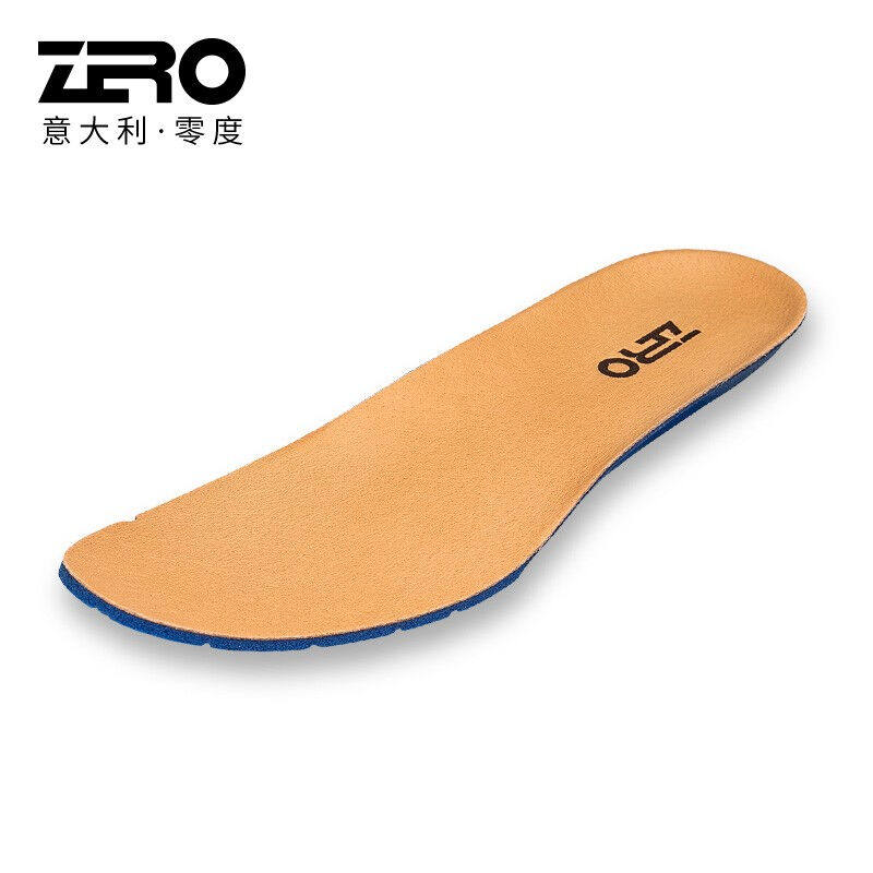 Zero Zero Zero shoe pig pig pipe skin shoe cushion male shoe absorption and thickening men's leather shoe mat shallow brown 41