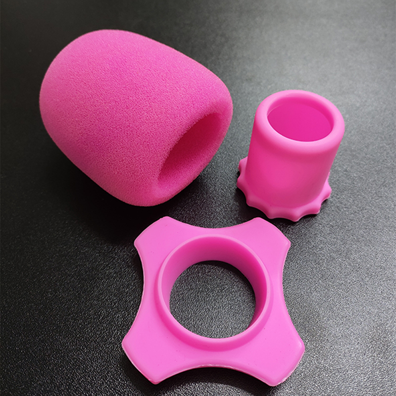 KTV wireless microphone mike hood anti-fall ring anti-fall ring rubber microphone protective sleeve windproof sponge sleeve silicone guard