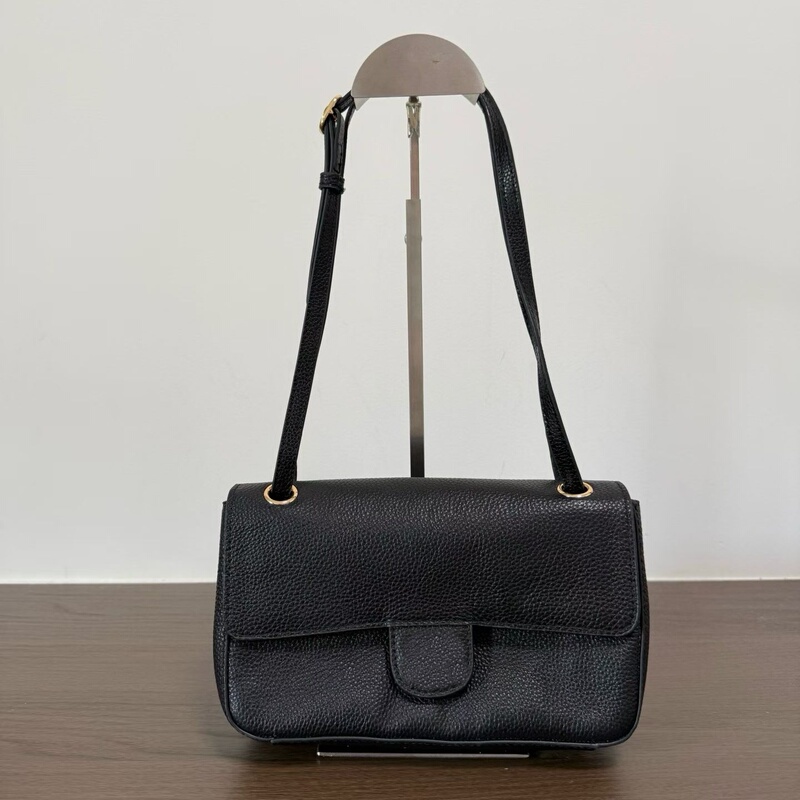 7 | 26B New Style Pebbled Leather Mini Airport Bag Fashionable Shoulder Crossbody Maxi Flap Bag 20cm 7 | 26B New Style Pebbled Leather Mini Airport Bag Fashionable Shoulder Crossbody Maxi Flap Bag 20cm