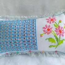 Floral pattern cross stitch numbers 1-120 line package finished product can be used directly without processing