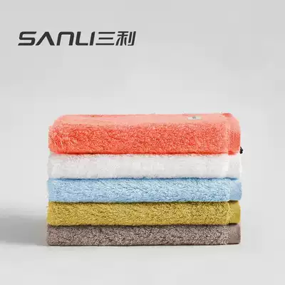 Sanli mini sports square towel face washing household towel for men and women absorbent quick-drying soft cotton children's small facial towel