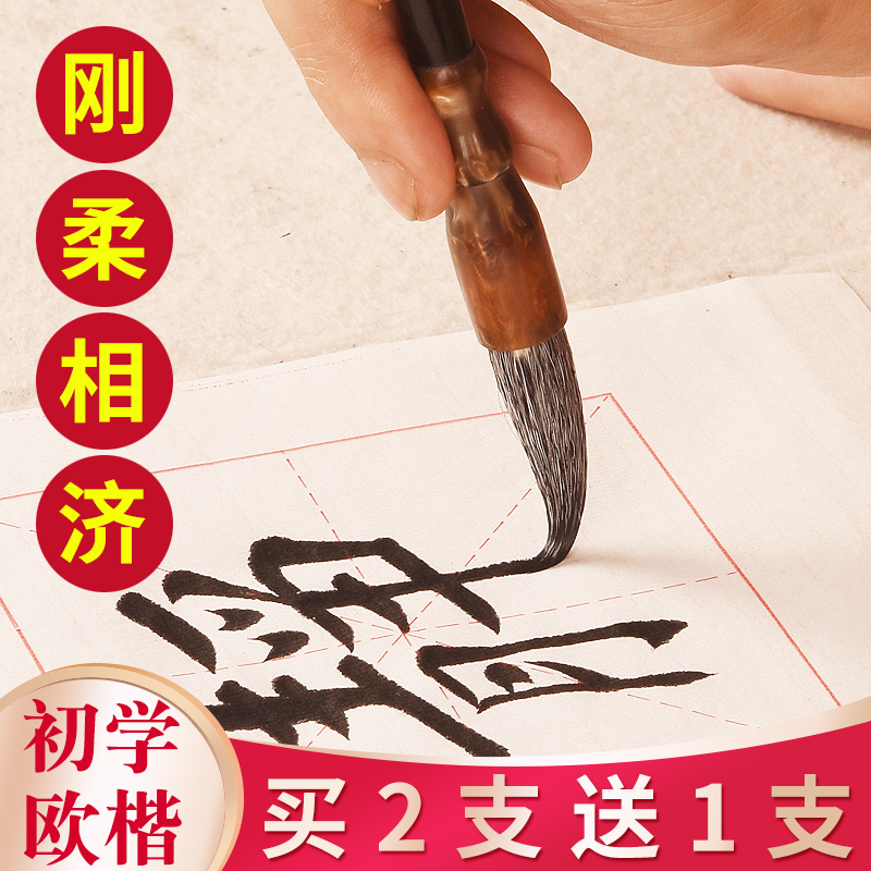 Cum-milkbrush wolf msuit in block block in block letters beginners practice songwriting big number wolf sheep and milewolf bawling brush students in italics book calligraphy and calligraphy brush pen special suit pen ink paper inkstone ink