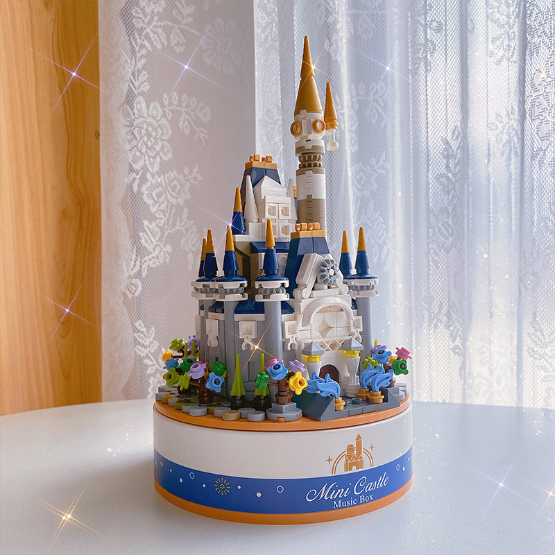 Music box homemade diy handmade small gift for Valentine's Day for girlfriend to send girl birthday music box