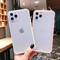 Suitable for Apple 11Pro Max mobile phone case iPhone11 liquid silicone XS ultra -thin protective suite all -inclusive frosted transparent anti -fall XR net red tide 6SP men and women XS7P