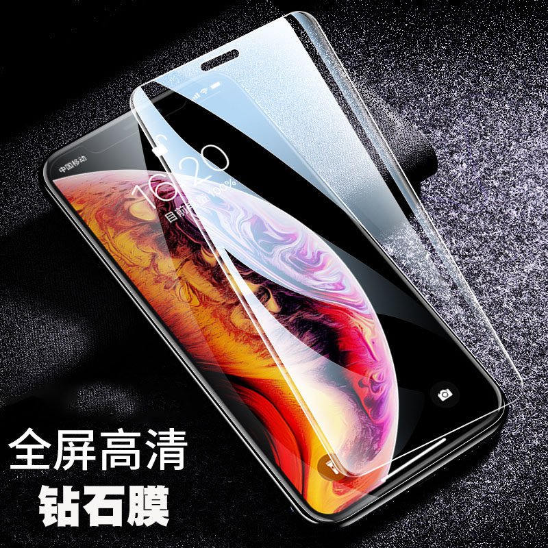 Applicable for Apple x tempered film iPhone 11 promax mobile film 8P 7P 6P 6S 6 full screen coverage xr anti-pylogene privacy xsmax high
