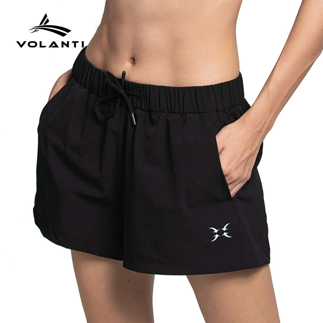 Vorandi Volanti New Sport Shorts Women Speed Dry Breathable Fitness Running Loose Elastic Yoga Pants-Taobao