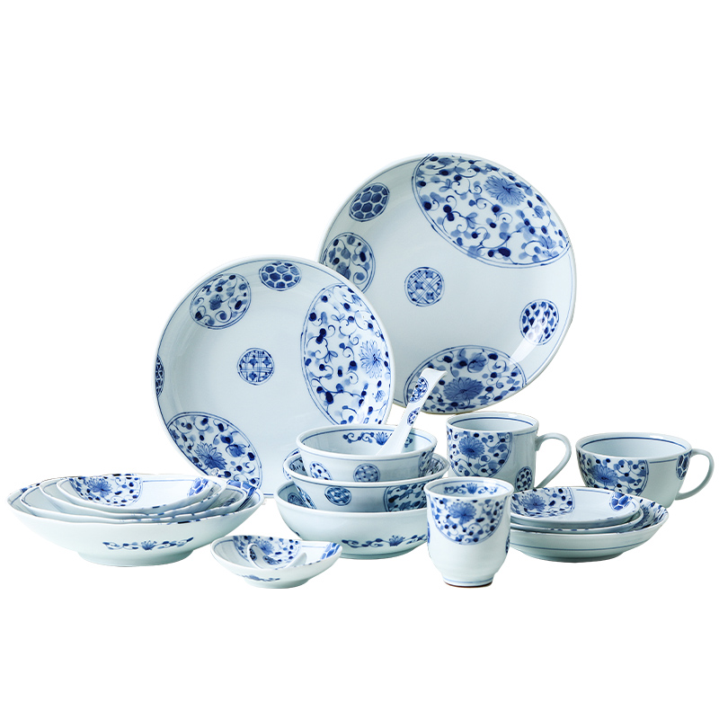 The deer in tian, burn Japanese imports of ceramic tableware take Ivan dishes Japanese dish dish dish fruit fish dish