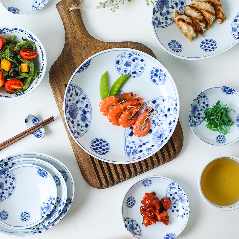 The deer in tian, burn Japanese imports of ceramic tableware take Ivan dishes Japanese dish dish dish fruit fish dish