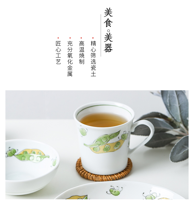 Fawn field'm ceramic keller imported from Japan Japanese couples to cup gift cup Chinese valentine 's day gifts mugs