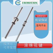 TBI Ball spline solid hollow shaft spline SLT06 08 10 13 16 20 25 30 40 50