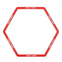 Agility circle physical training ring childrens basketball and football training auxiliary equipment agility ladder jumping hoop ring jumping grid ring