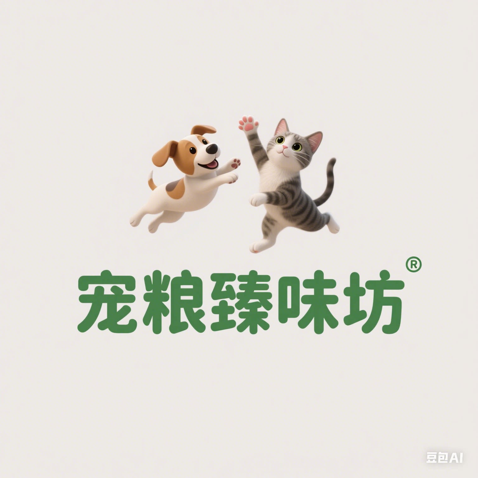 宠粮臻味坊的LOGO