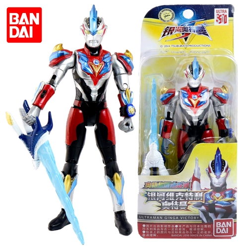 Bandai Super Moving Zeta Delta Claw Cello Aub Galaxy Victory Ultraman Doll Toys