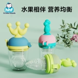 Детский жевательный прорезыватель для прикорма, силиконовая игрушка, сетчатая сумка