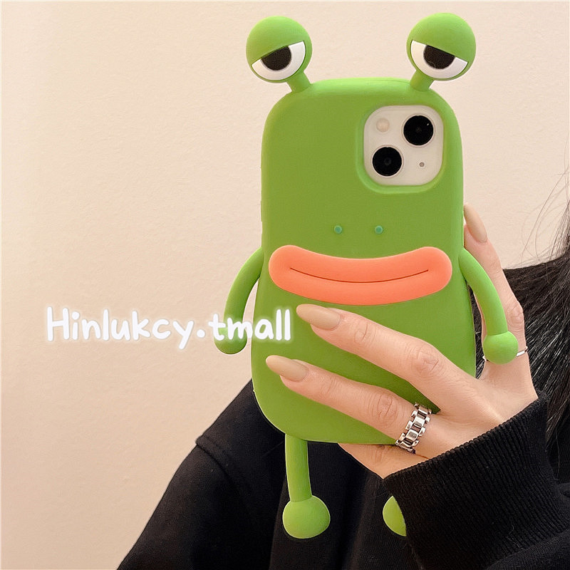 Hinlucky Zhao Lusi Style Fun and Quirky Cartoon Frog 17 Suitable for iPhone 16 Pro Max Apple 15 Phone Case 14 Plus Anti-Drop 13 Silicone 12 Protective Cover Couple 11 Cute Hinlucky Zhao Lusi Style Fun and Quirky Cartoon Frog 17 Suitable for iPhone 16 Pro Max Apple 15 Phone Case 14 Plus Anti-Drop 13 Silicone 12 Protective Cover Couple 11 Cute