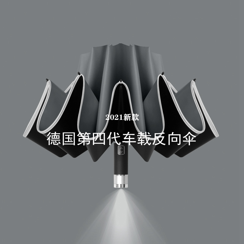 Full automatic umbrella female folding barometer dual use men add the student shade sun protection custom logo advertisement