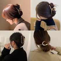 Yiwu City Haofu Ornament Strength Factory Co. Ltd. Large metal hair clip female Korean innet red temperament