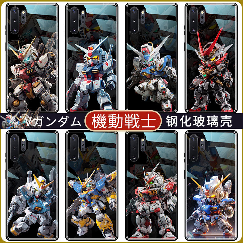 Robot-Themed Phone Case for Samsung A53, S25 Ultra, Gundam S24, Mobile Suit, Note20, Gundam S23 Fe, Anime Cartoon, New A54, A90 Glass, S10 Anti-Drop, A14 Protective Cover