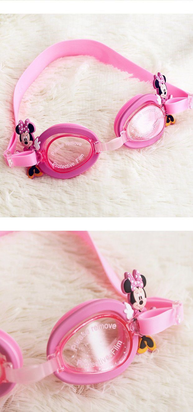 Kính bơi đông lạnh cô gái kính bơi Aisha Princess chống sương mù kính bơi trẻ em - Goggles