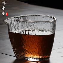 Changyitang Japanese-style heat-resistant glass Fair cup Tea separator Uniform cup Filter cup Kung Fu tea accessories