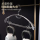 German High-End Seamless Clothes Hangers for Home Use, Light Luxury, Advanced Transparent Wide-Shoulder Non-Slip Clothing Store Hangers