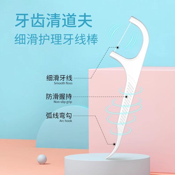 German Dental Floss 2026 New Model Floss Box Automatic Pop-Up Storage Portable Home Use High-End Individual Packaging
