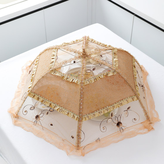 German Food Cover 2026 New Model, Foldable, Breathable, Anti-Fly, Leftover Food Cover, Dining Table Food Cover Umbrella