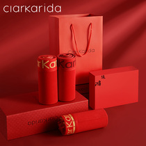 clarkarida year of life red underwear men's boxers year of the Tiger red boxers gift box