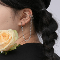 SunsetPark original handmade design hollow butterfly retro trend round ear hanging advanced earrings