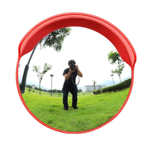 45cm road reflector intersection reminder mirror wide-angle mirror concave and convex mirror community parking lot warning mirror traffic facilities