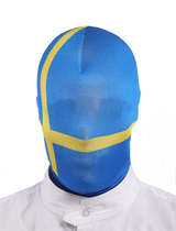 Full package Tight Clothing Performance Clothing National Flag Headgear Multicolored Cos Clothing Full Coated Halloween Hood Cross Border For Use