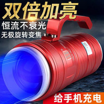 Vertex night fishing light fishing light laser cannon four light source super bright blue hernia light zoom high power Fish light raft fishing