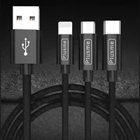 Плетеный, классический, «три в одном», 1м