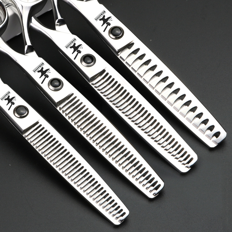 Xuanfeng 440C Seamless Thinning Scissors for Hair Cutting, Removes 10-15% of Hair Volume, Thinning Scissors for Hairstylists, Professional Hairdressing Scissors Xuanfeng 440C Seamless Thinning Scissors for Hair Cutting, Removes 10-15% of Hair Volume, Thinning Scissors for Hairstylists, Professional Hairdressing Scissors