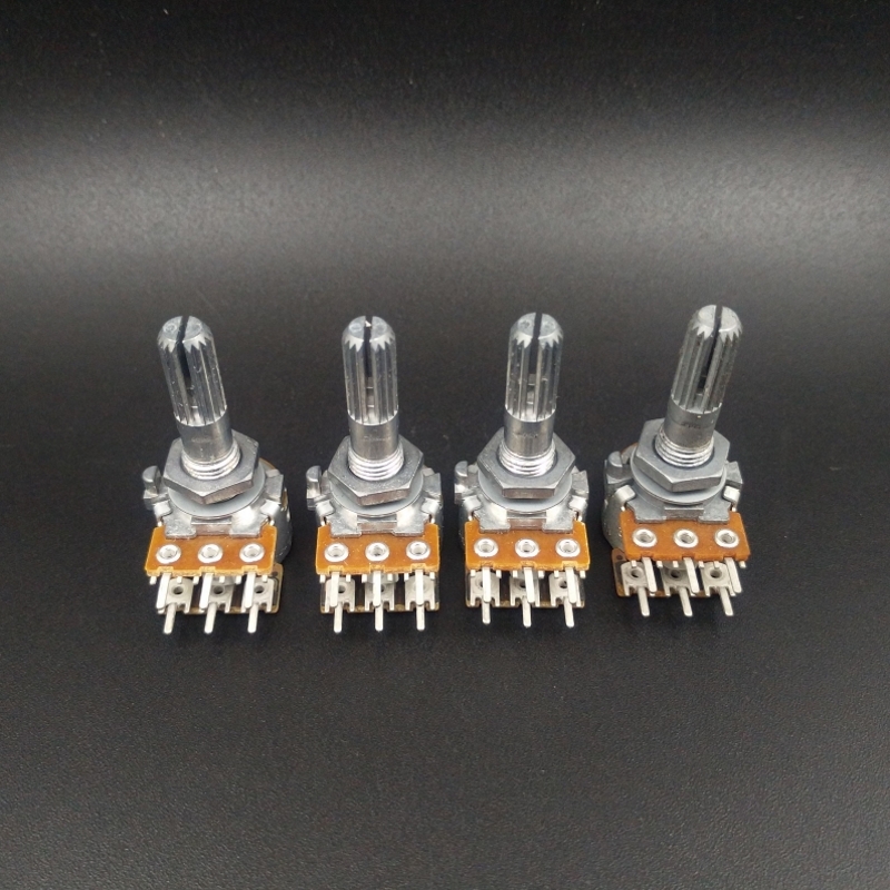 Original ALPS Japanese RK16 type 50KA 50K 100k power supply flower axis potentiometer Alpine single price
