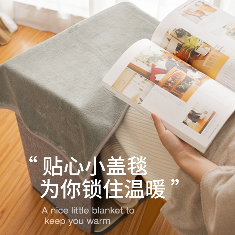 Sanchun office use warm foot treasure warm leg warm foot artifact leg heating foot pad table heater to keep warm in winter