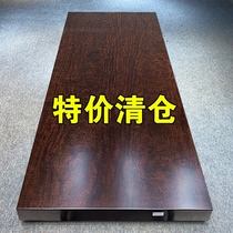 African black and sandal plate solid wood tea table 1 meter 8 log table work table of purple - sandal office furniture clearance