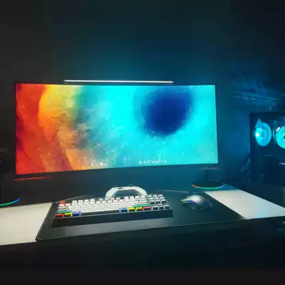 AOC 34 inch striping Screen 2K display 75Hz curved screen 21:9 e-sports game 1Ms display PS4 LCD 4K Desktop 144Hz computer rotating lifting HDR technology