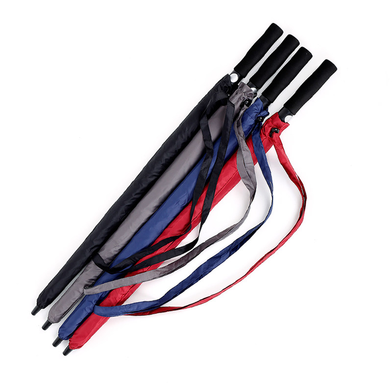 Long Pole Umbrella Breathable Automatic Umbrella Man Oversized Straight Shank Enlarge the special Golf Umbrella Advertising umbrella Custom logo