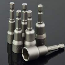 German technology Huafeng giant arrow wind batch sleeve head outer hexagonal strong magnetic electric drill screw batch head magnetic